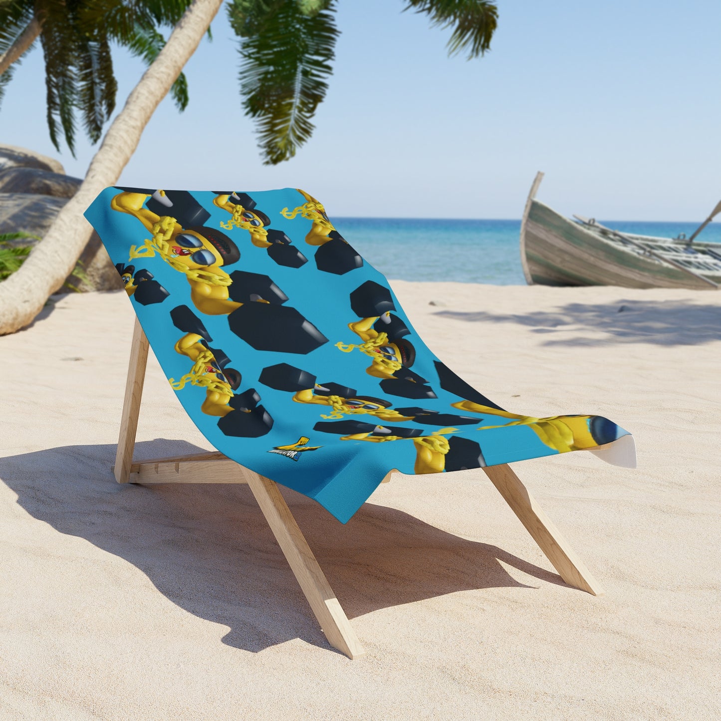 MUSCLE BEACH TOWEL